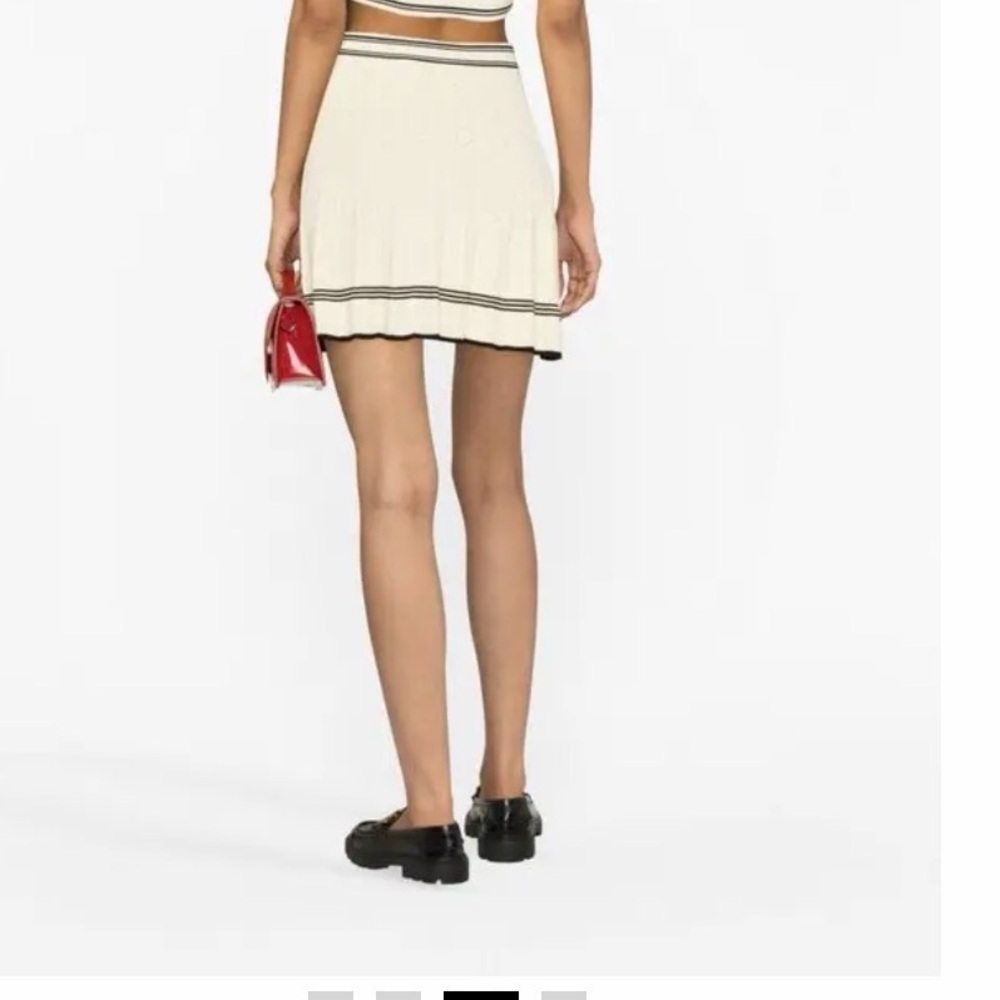 Nwt Sandro SANDRO
High-Waisted Knitted Tennis Skirt - Picture 2 of 6